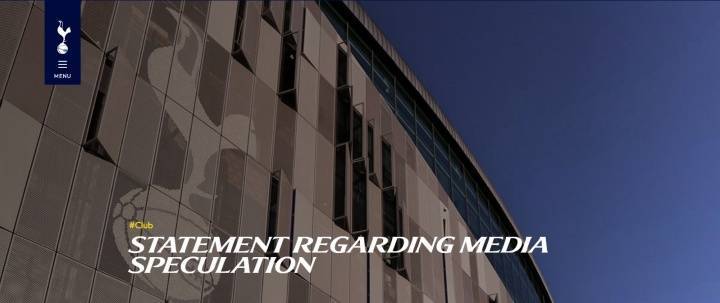 热刺官方:收到&明确拒绝中国财团在内的收购意向 俱乐部无意出售